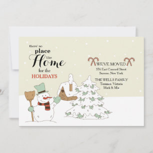 Snowman's Moving Announcement