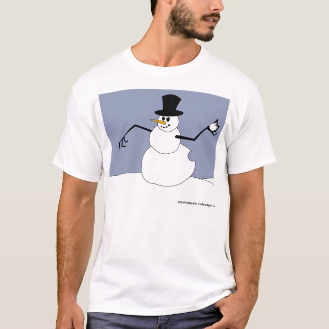 Snowman's Revenge T-Shirt (Front)