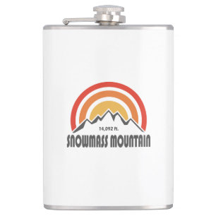 Snowmass can be a very long slog from the east or hip flask