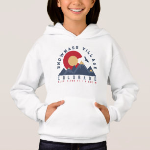 Snowmass Colorado Flag Retro Sunset Ski Souvenirs