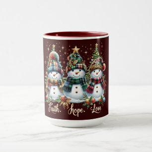 Snowmen and Christmas Trees Mug