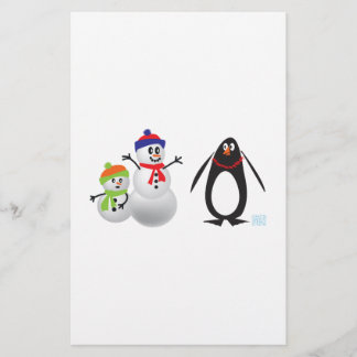 Snowmen and Penguin