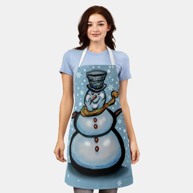 Snowmen Apron (Worn)