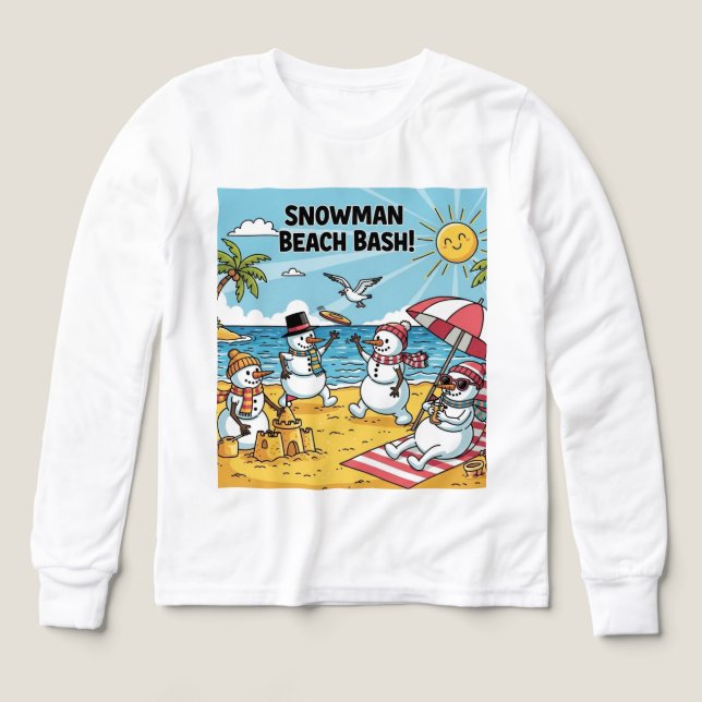 Snowmen Beach Bash (Design Front)