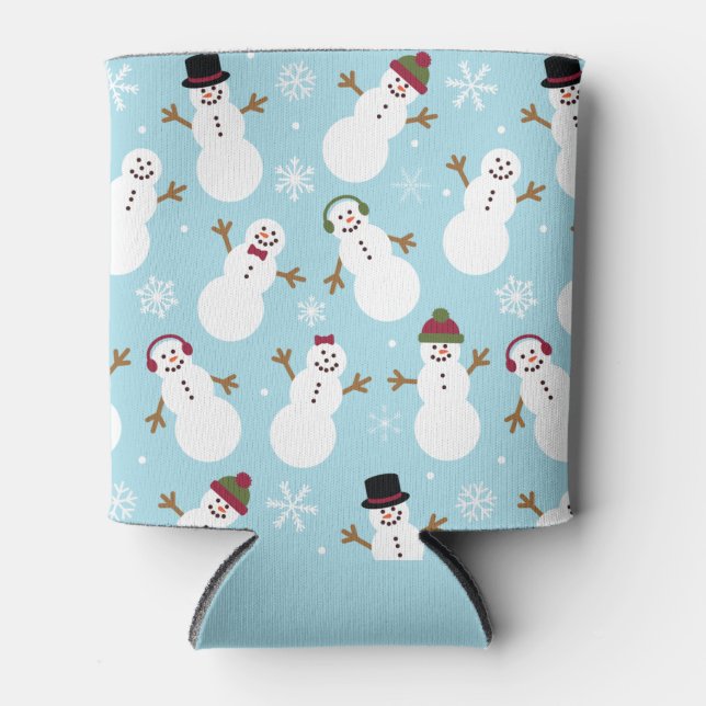 Snowmen Can Cooler (Front)