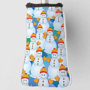 Snowmen Golf Head Cover