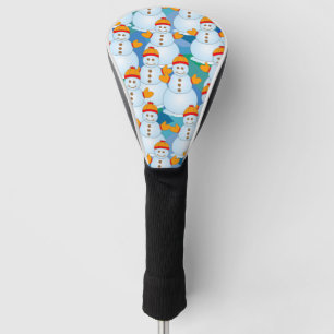 Snowmen Golf Head Cover