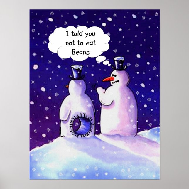 Snowmen Humour Poster (Front)