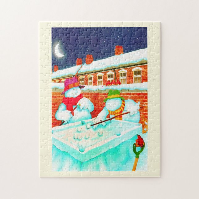 Snowmen Jigsaw Puzzle (Vertical)