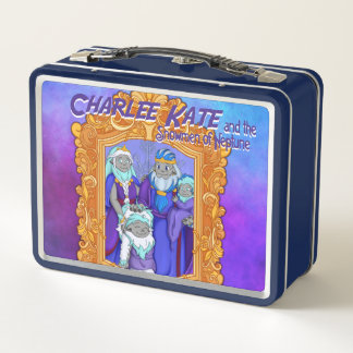 Snowmen Of Neptune Metal Lunch Box