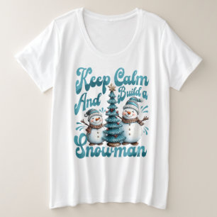 Snowmen plus size T-Shirt