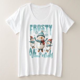 Snowmen  plus size T-Shirt