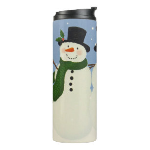 Snowmen Thermal Tumbler