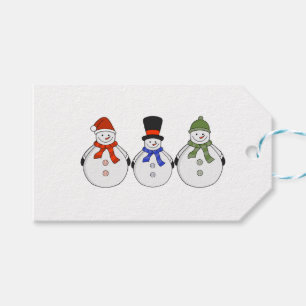 Snowmen Winter has come Gift Tags