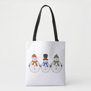 Snowmen Winter has come Tote Bag