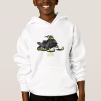 Snowmobile cartoon illustration