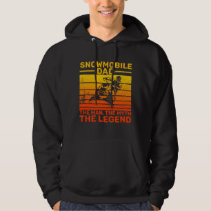Snowmobile Dad Hoodie