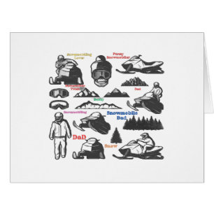 Snowmobile Dad,Snowmobile Lover 