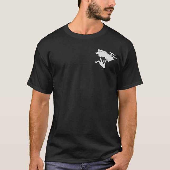 snowmobile doing a back flip T-Shirt (Front)