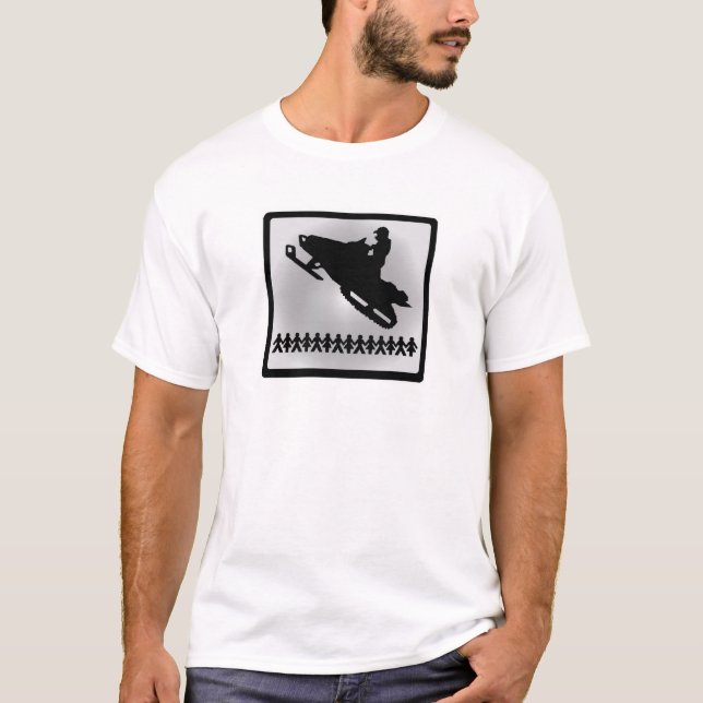 SNOWMOBILE HAAZEEE PEEPS T-Shirt (Front)