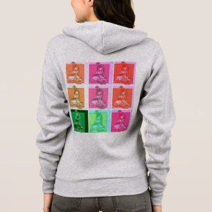 Snowmobile in Pop Art Hoodie