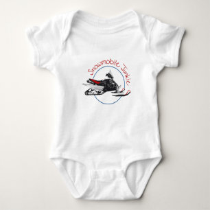 Snowmobile Junkie Baby Bodysuit