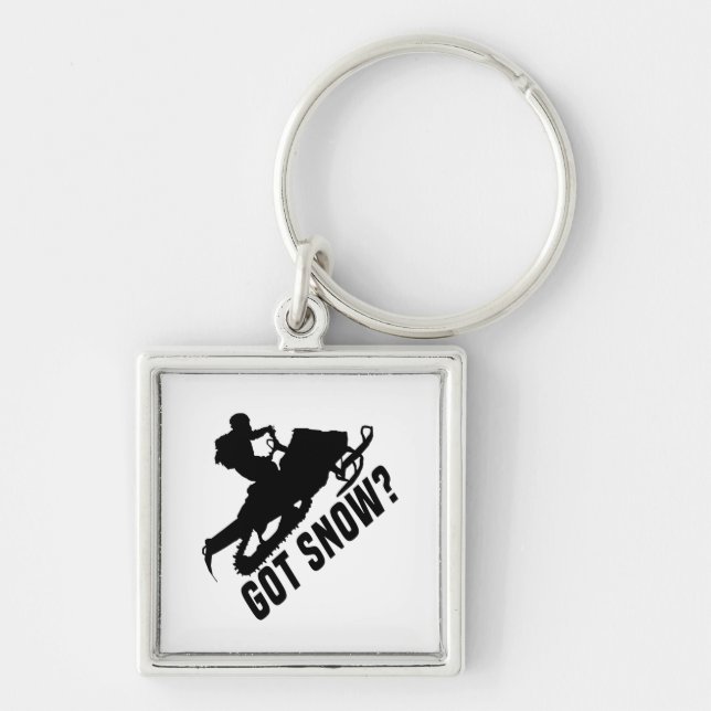 Snowmobile Key Ring (Front)