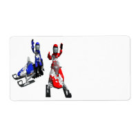 Snowmobile Race