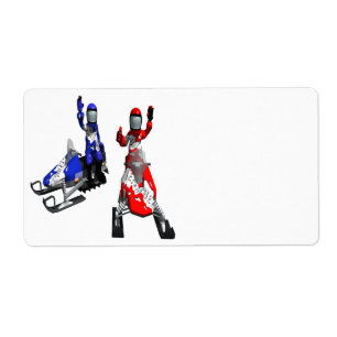Snowmobile Race
