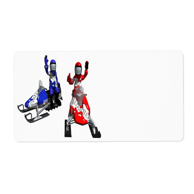 Snowmobile Race (Front)