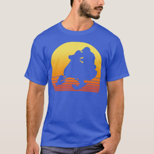 Snowmobile Retro Sun T-Shirt