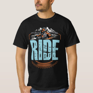 Snowmobile Ride Snowmobiling Winter Adventure Spor T-Shirt