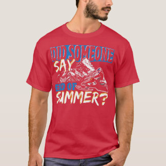 Snowmobile Riding Design for an Snowmobiler Premiu T-Shirt