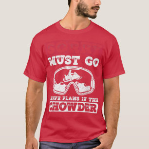 Snowmobile Riding for Snowmobiler872 T-Shirt