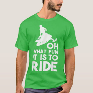 Snowmobile Riding T-Shirt