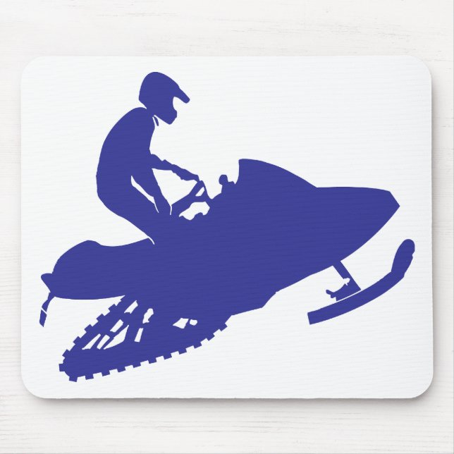 Snowmobile/Sledder Mouse Pad (Front)