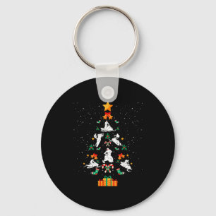 Snowmobile Snowmobiling Christmas Tree Xmas  Key Ring