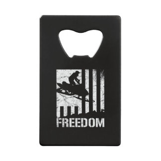 Snowmobile Snowmobiling Freedom Flag