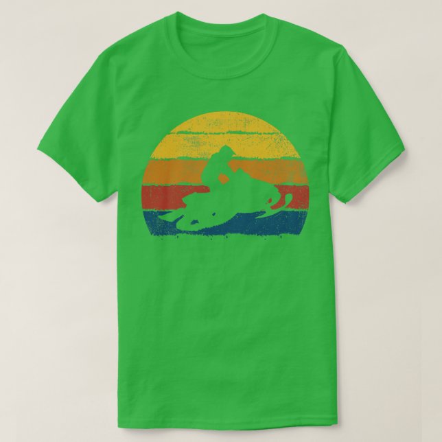 Snowmobile Snowmobiling Snowmobile Riding T-Shirt (Design Front)
