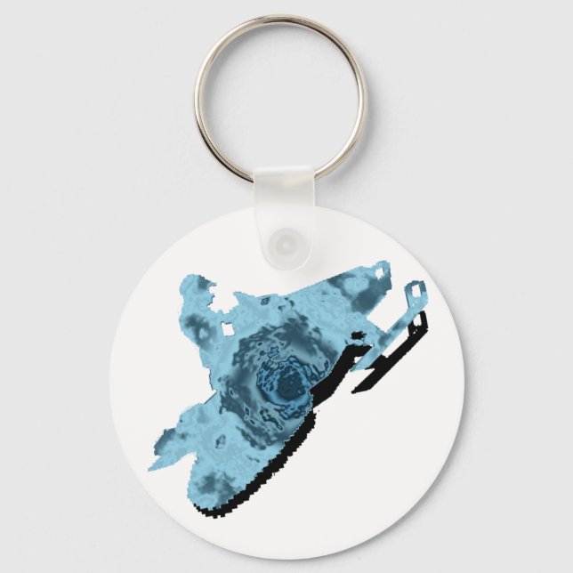 SNOWMOBILE THE WINTERS KEY RING (Front)