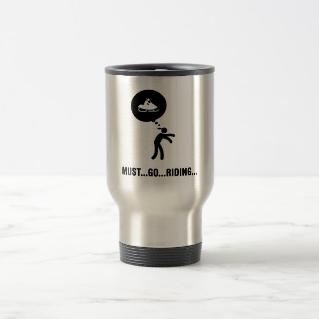 Snowmobile Travel Mug (Center)
