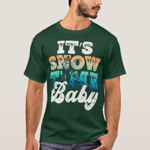 Snowmobiler And Motor Snowmobile Sled  T-Shirt