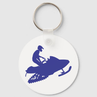 Snowmobiler/Sledder Key Ring