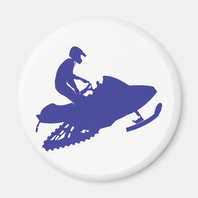 Snowmobiler/Sledder Magnet (Front)