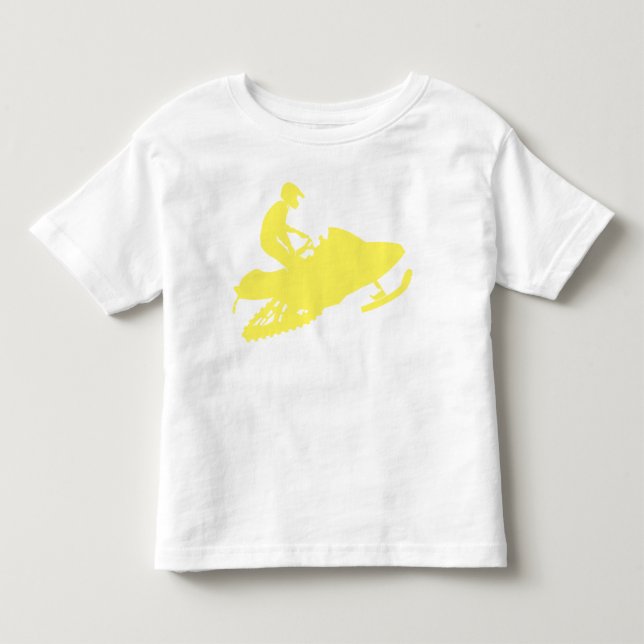 Snowmobiler Toddler T-Shirt (Front)