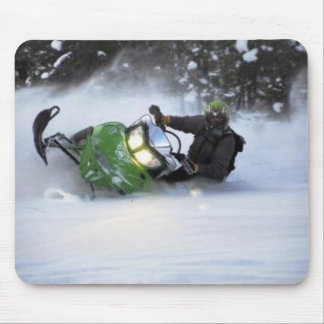 Snowmobiles Mouse Pad