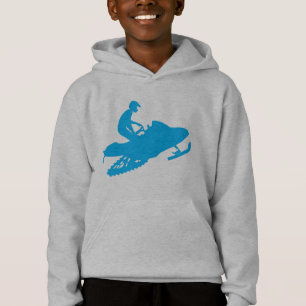 Snowmobiling/ Blue Sled