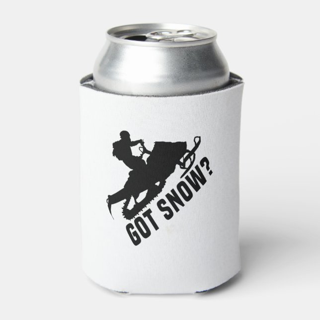 Snowmobiling Can Cooler (Can Front)