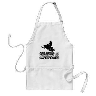 Snowmobiling designs standard apron
