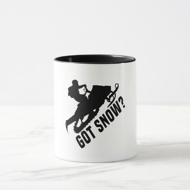 Snowmobiling - Got Snow Snowmobile Gifts Mug (Center)